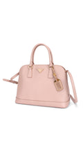 Prada Promenade Saffiano Lux Axelväska - Rosa