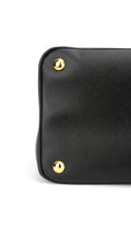 Prada Saffiano Lux Large Shoulder Bag - Black