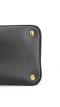 Prada Saffiano Lux Large Shoulder Bag - Black