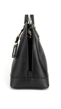 Prada Saffiano Lux Large Shoulder Bag - Black