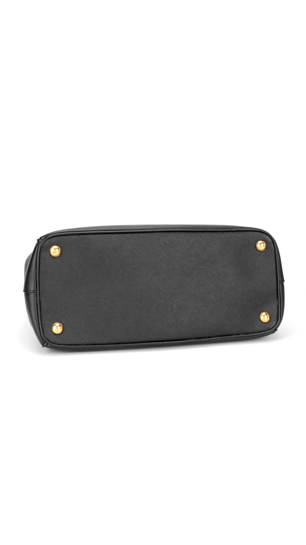 Prada Saffiano Lux Shoulder Bag Small - Black
