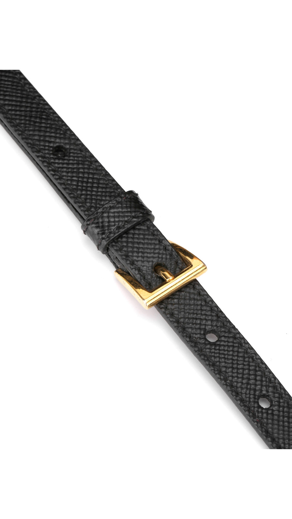 Prada Saffiano Lux Shoulder Bag Small - Black