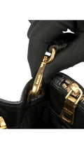 Prada Saffiano Lux Shoulder Bag Small - Black