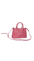 Prada Saffiano Lux Axelväska Small - Rosa