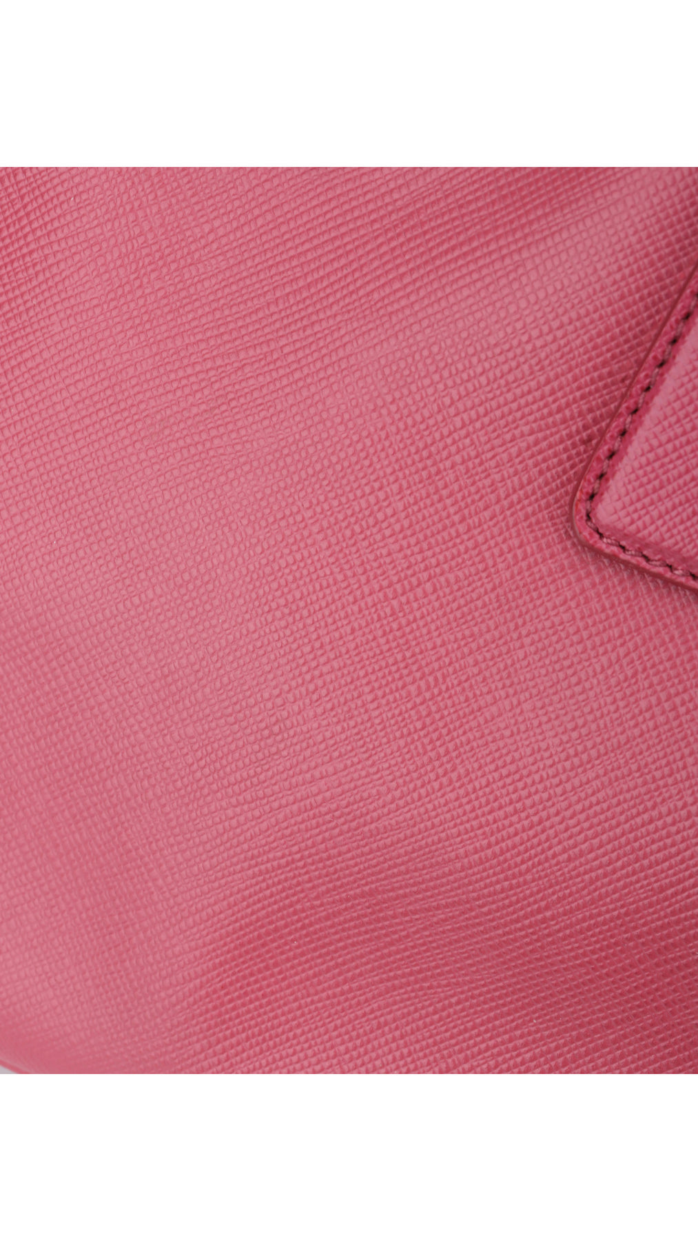 Prada Saffiano Lux Axelväska Small - Rosa
