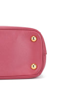 Prada Saffiano Lux Axelväska Small - Rosa