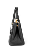 Prada Saffiano Lux Shoulder Bag Small - Black