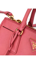 Prada Saffiano Lux Shoulder Bag Small - Pink