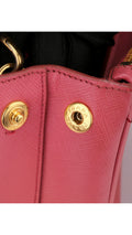 Prada Saffiano Lux Shoulder Bag Small - Pink