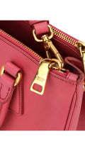 Prada Saffiano Lux Shoulder Bag Small - Pink