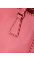 Prada Saffiano Lux Shoulder Bag Small - Pink