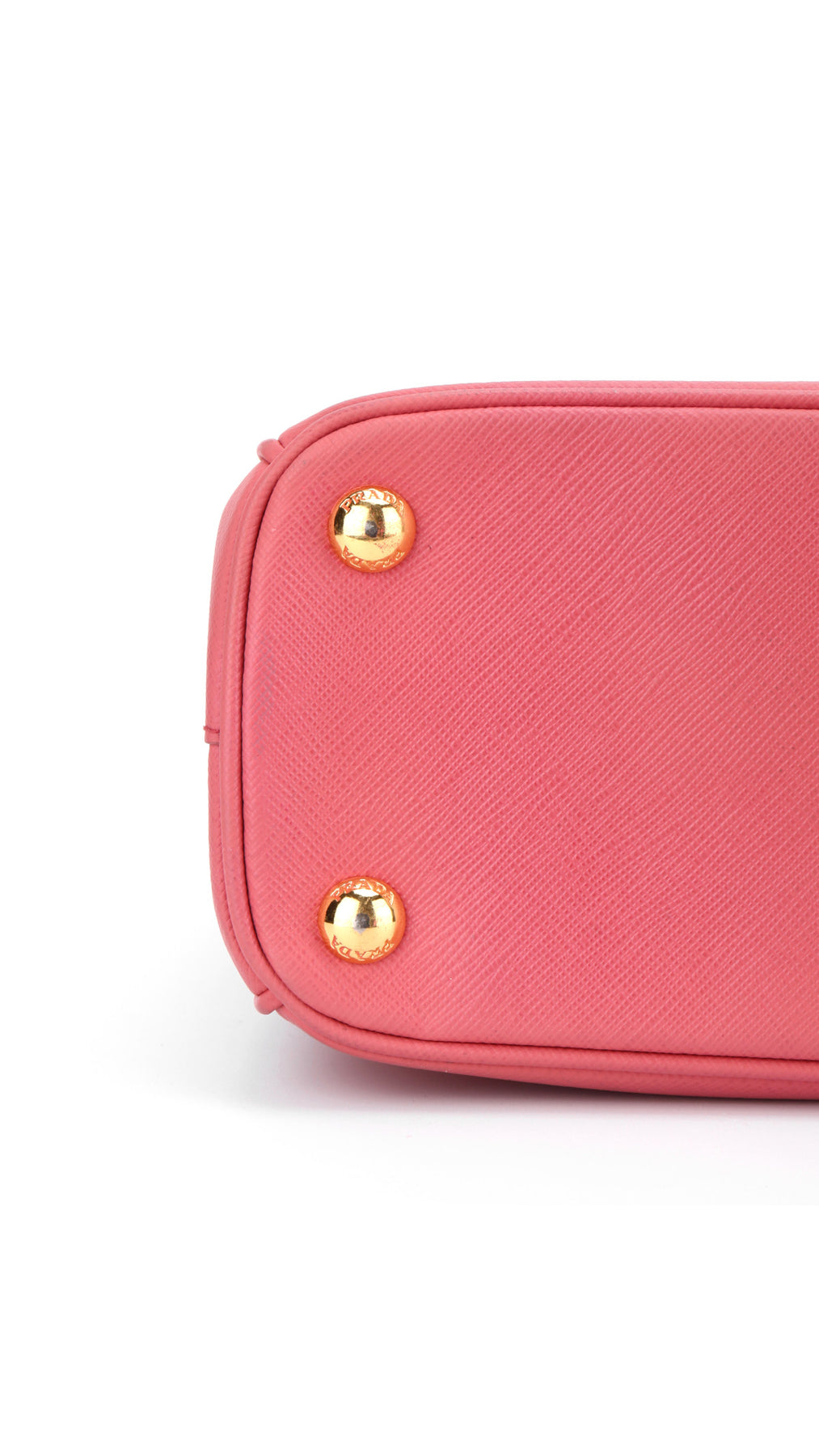 Prada Saffiano Lux Shoulder Bag Small - Pink
