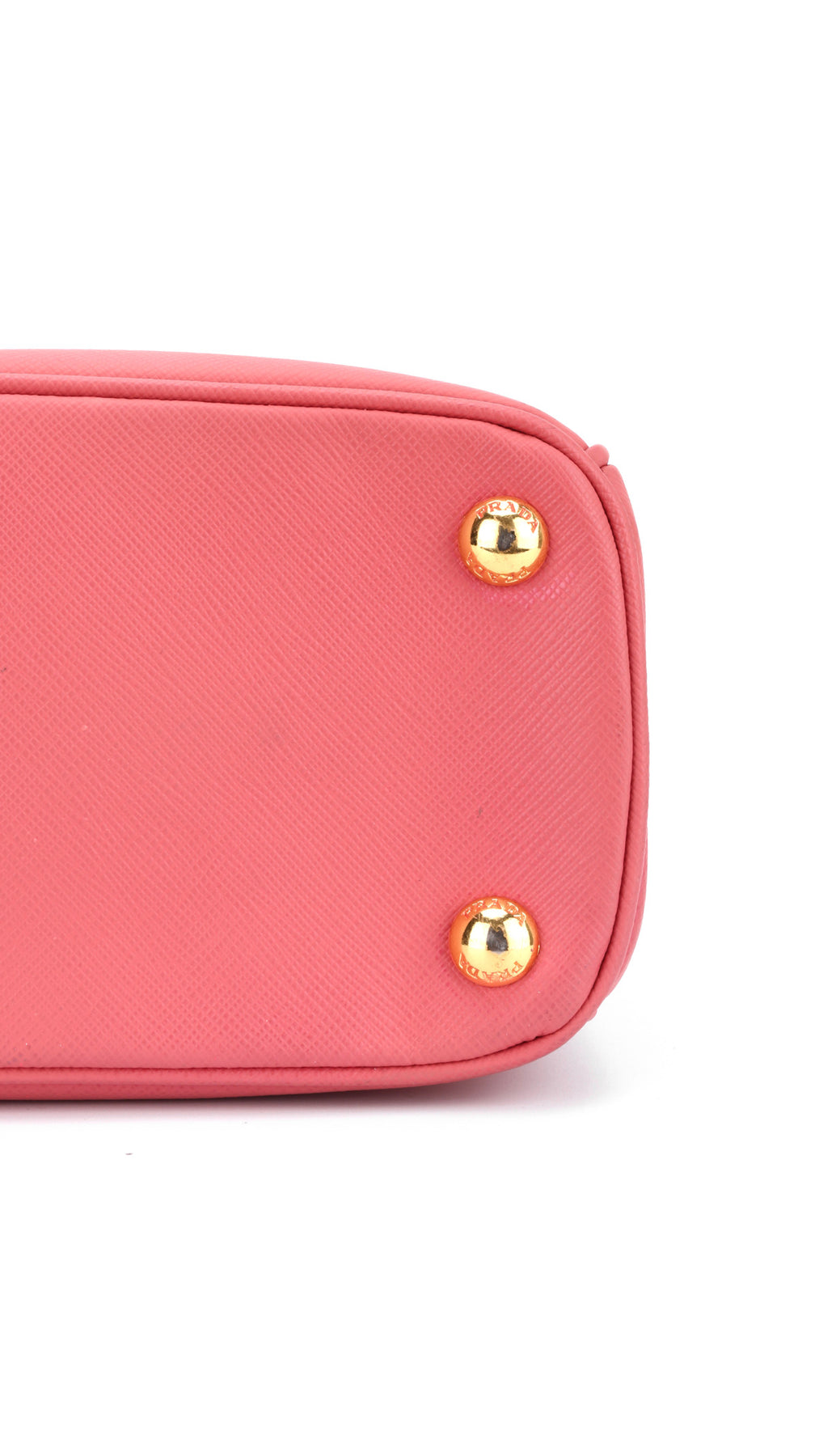 Prada Saffiano Lux Shoulder Bag Small - Pink