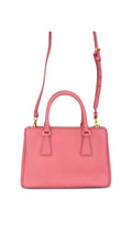 Prada Saffiano Lux Shoulder Bag Small - Pink