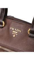 Prada Vitello Daino Tote Bag 2 - Brun
