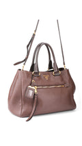 Prada Vitello Daino Tote Bag 2 - Brun
