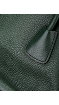 Prada Vitello Daino Tote Axelväska - Grön