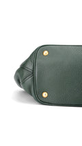 Prada Vitello Daino Tote Axelväska - Grön