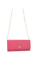 Prada Saffiano Plånbok - Rosa
