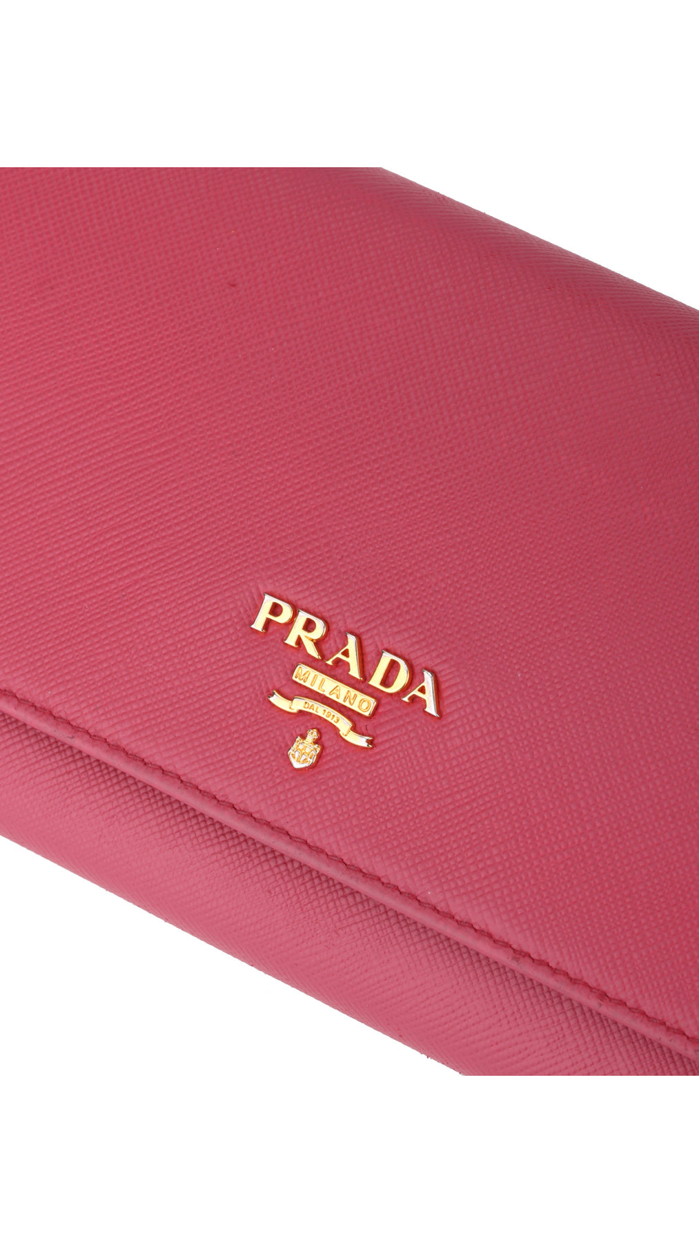 Prada Saffiano Plånbok - Rosa