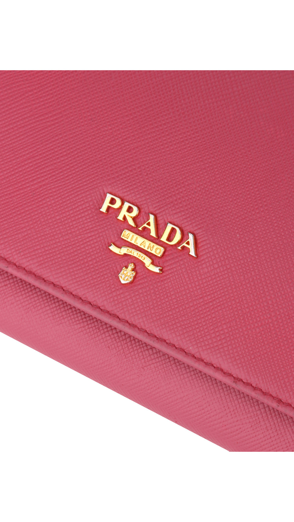 Prada Saffiano Plånbok - Rosa