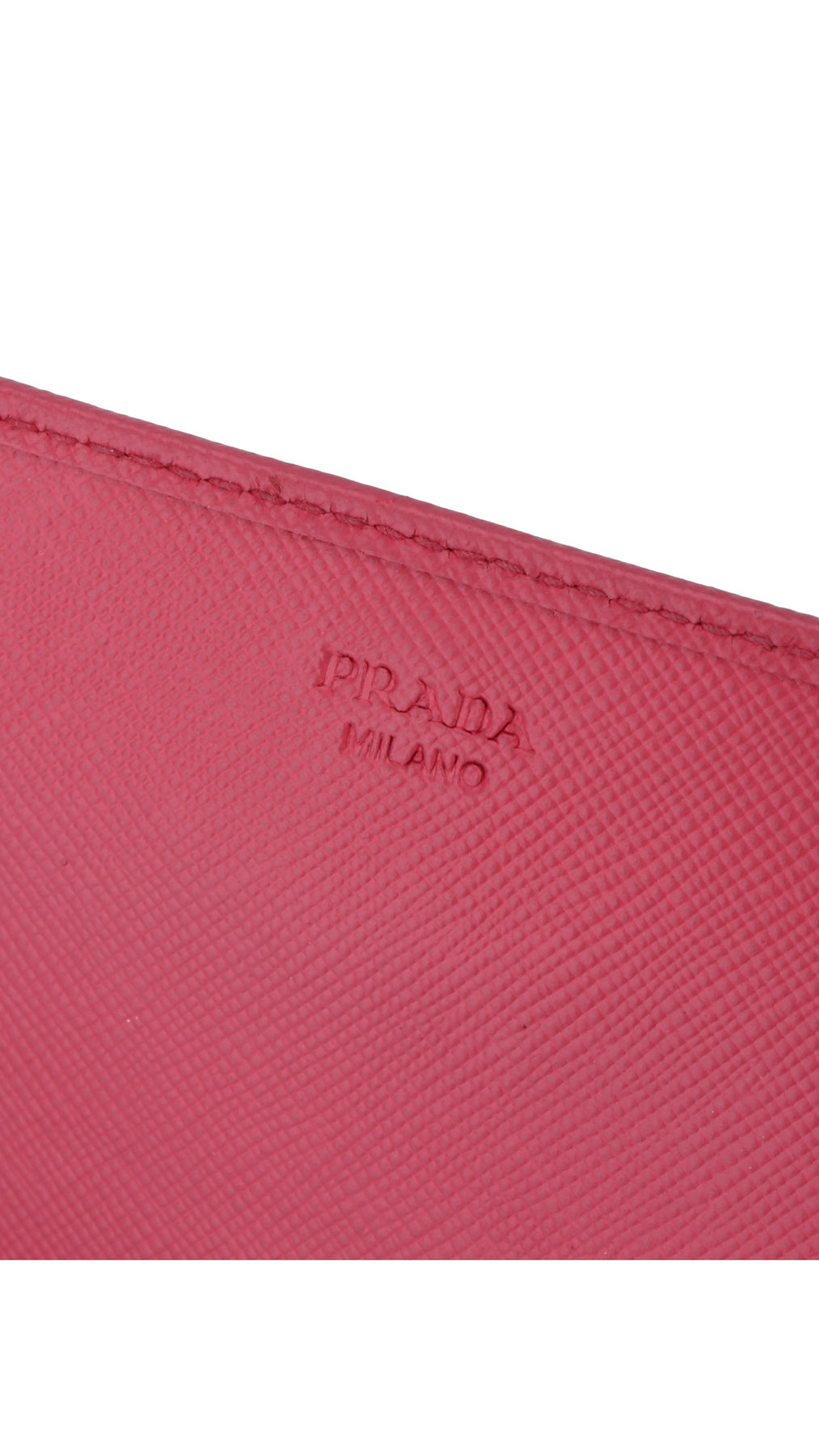 Prada Saffiano Plånbok - Rosa