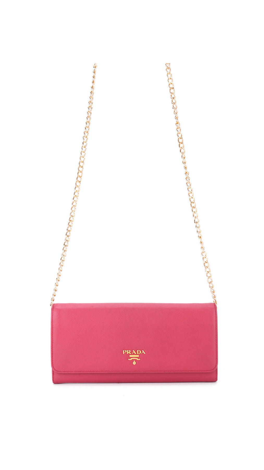 Prada Saffiano Plånbok - Rosa