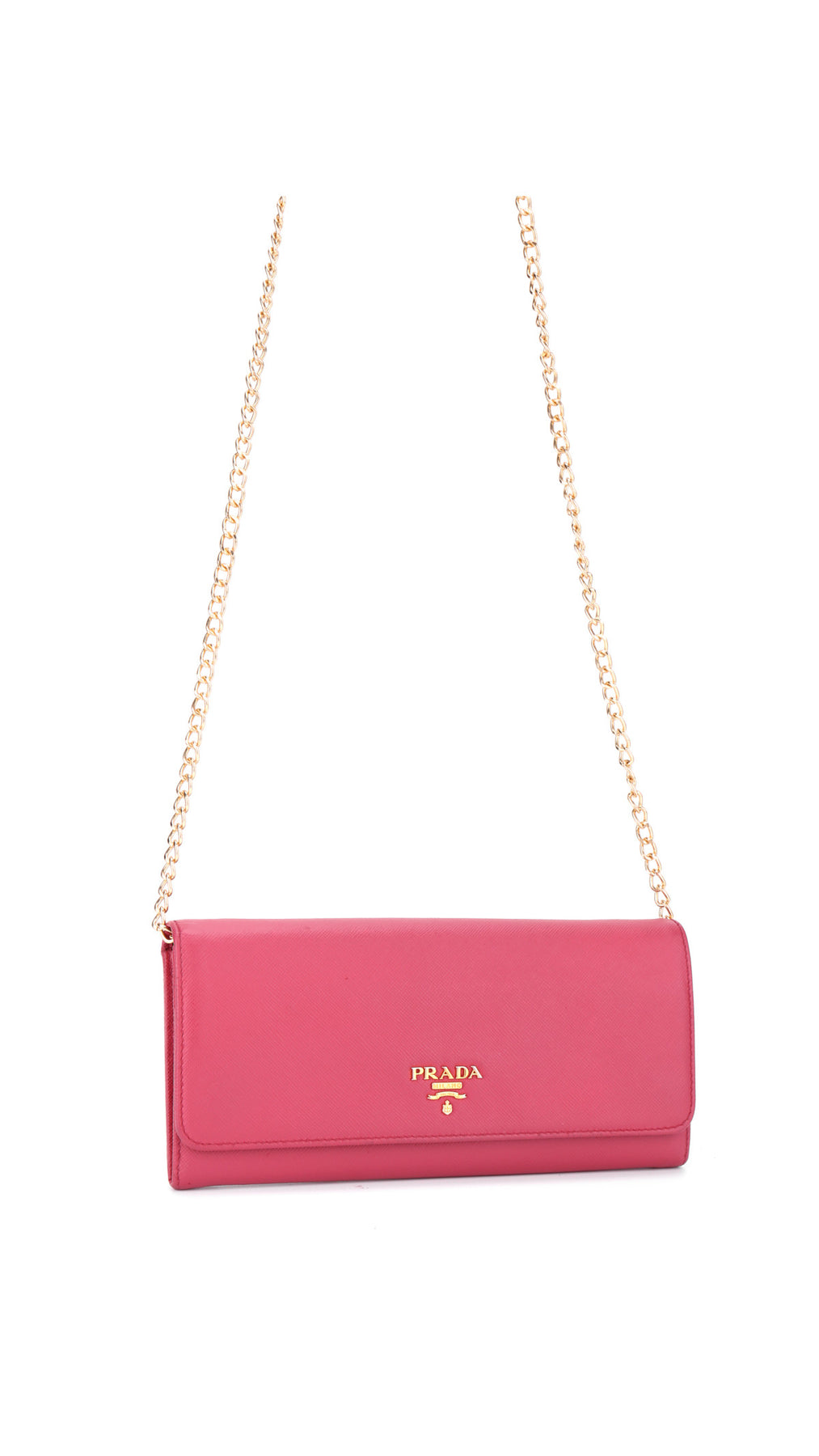 Prada Saffiano Plånbok - Rosa