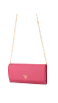 Prada Saffiano Plånbok - Rosa