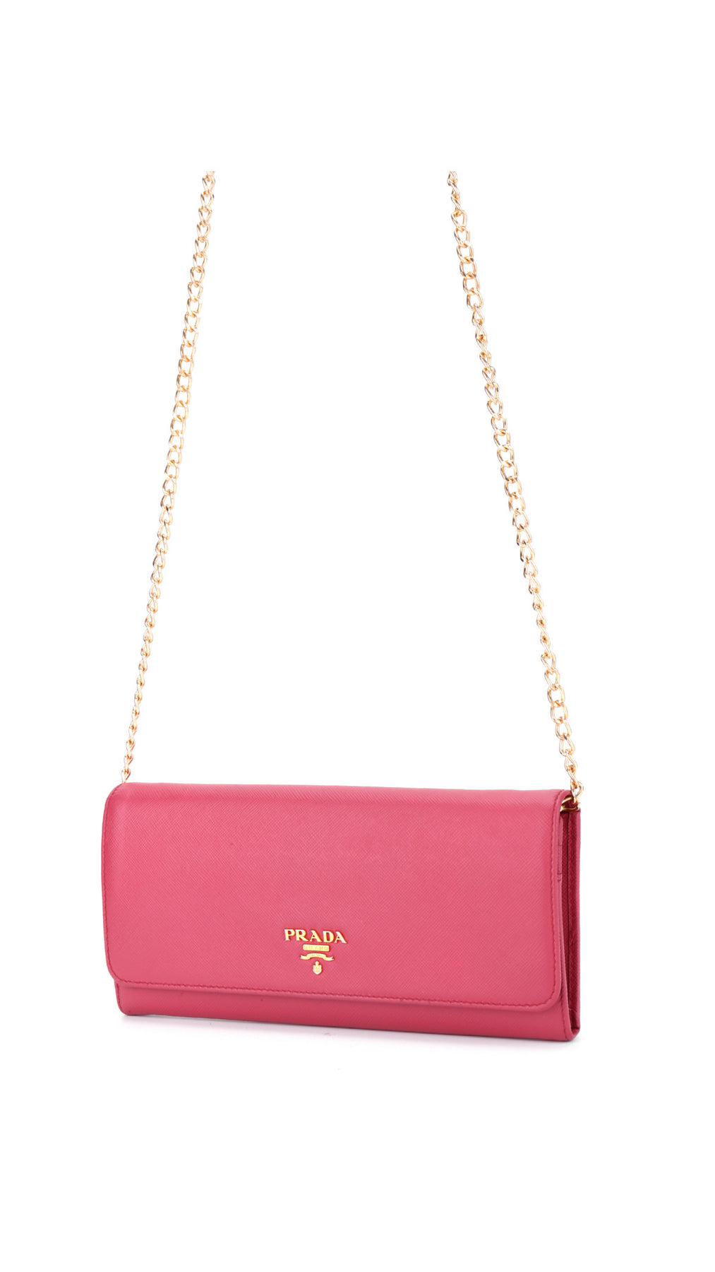 Prada Saffiano Plånbok - Rosa
