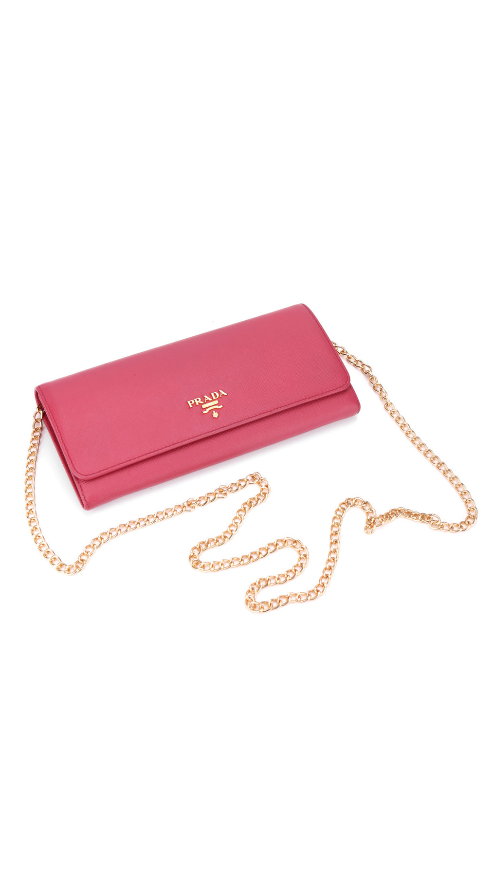 Prada Saffiano Plånbok - Rosa