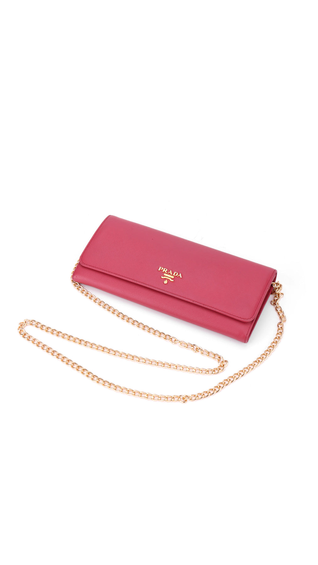 Prada Saffiano Plånbok - Rosa