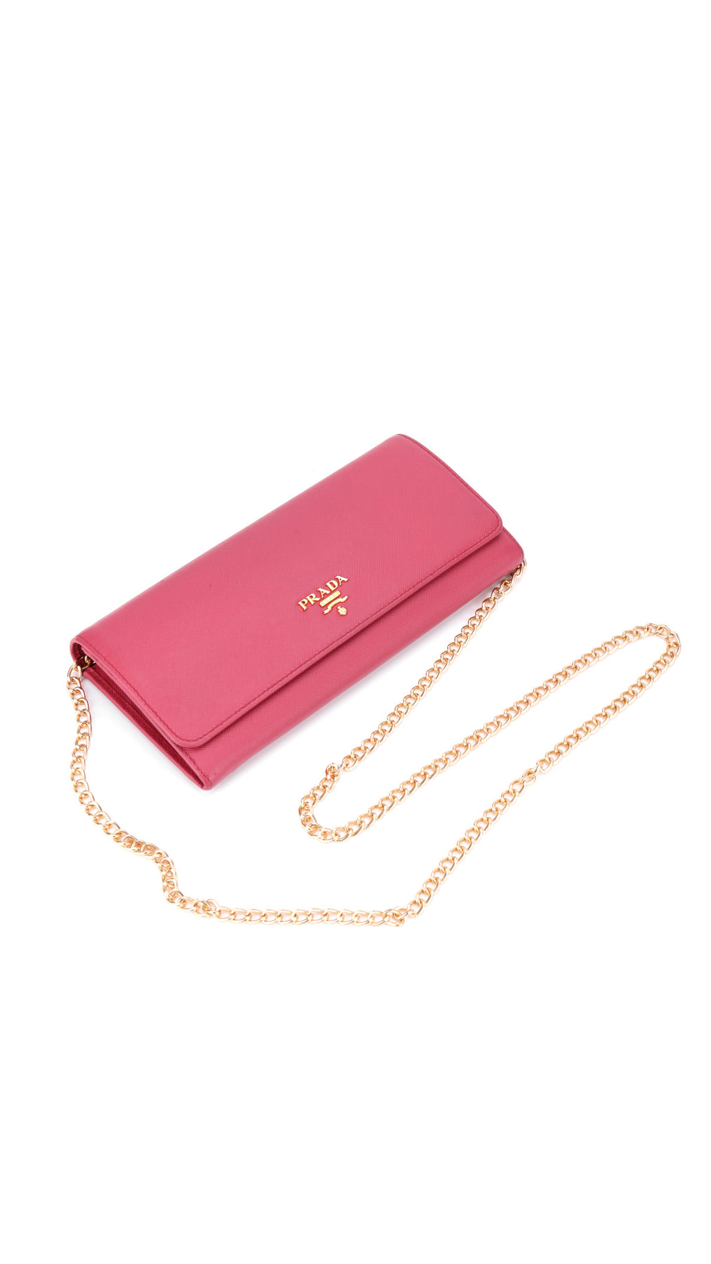 Prada Saffiano Plånbok - Rosa