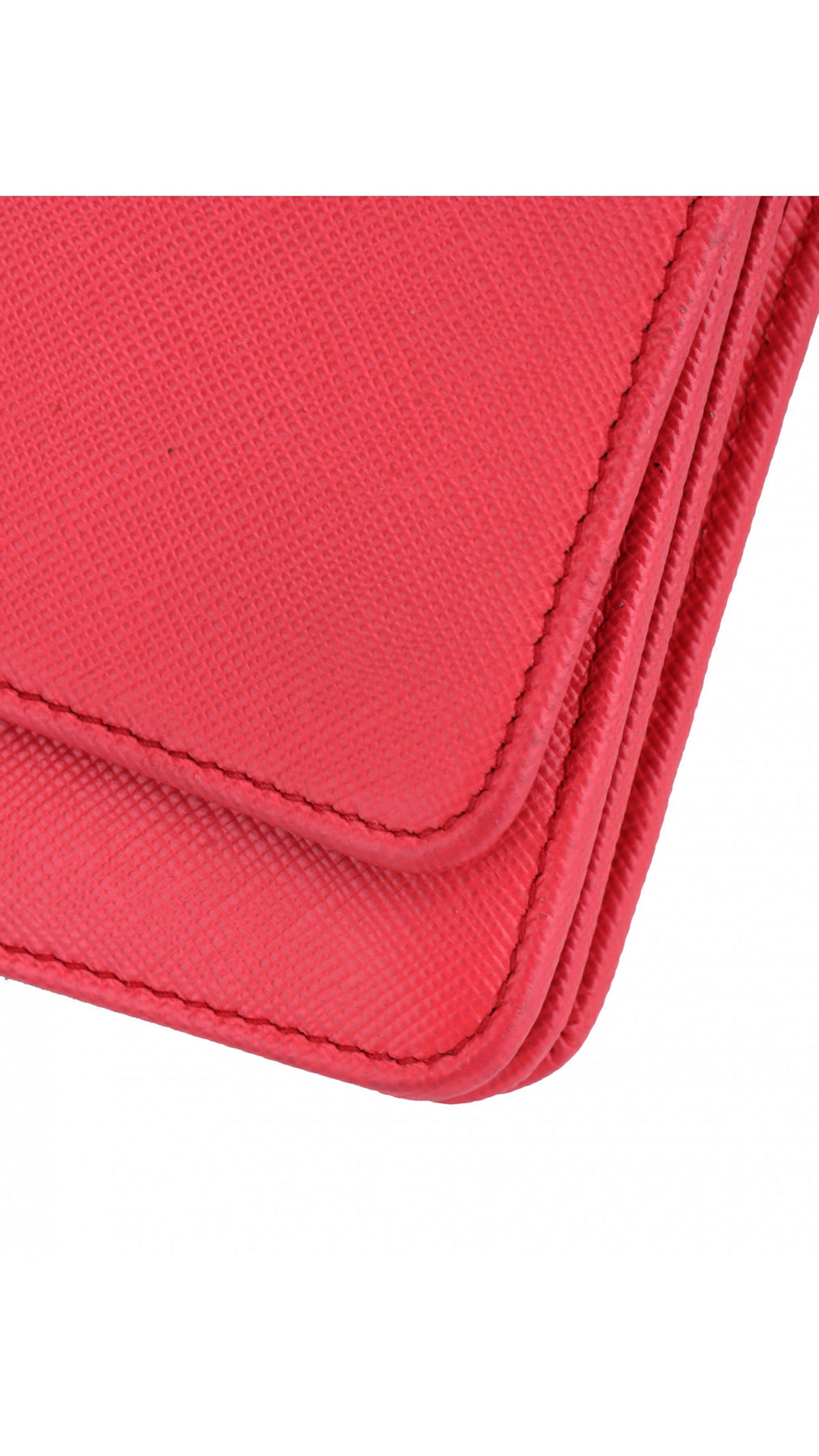 Prada Wallet On Chain Axelväska - Coral Rose