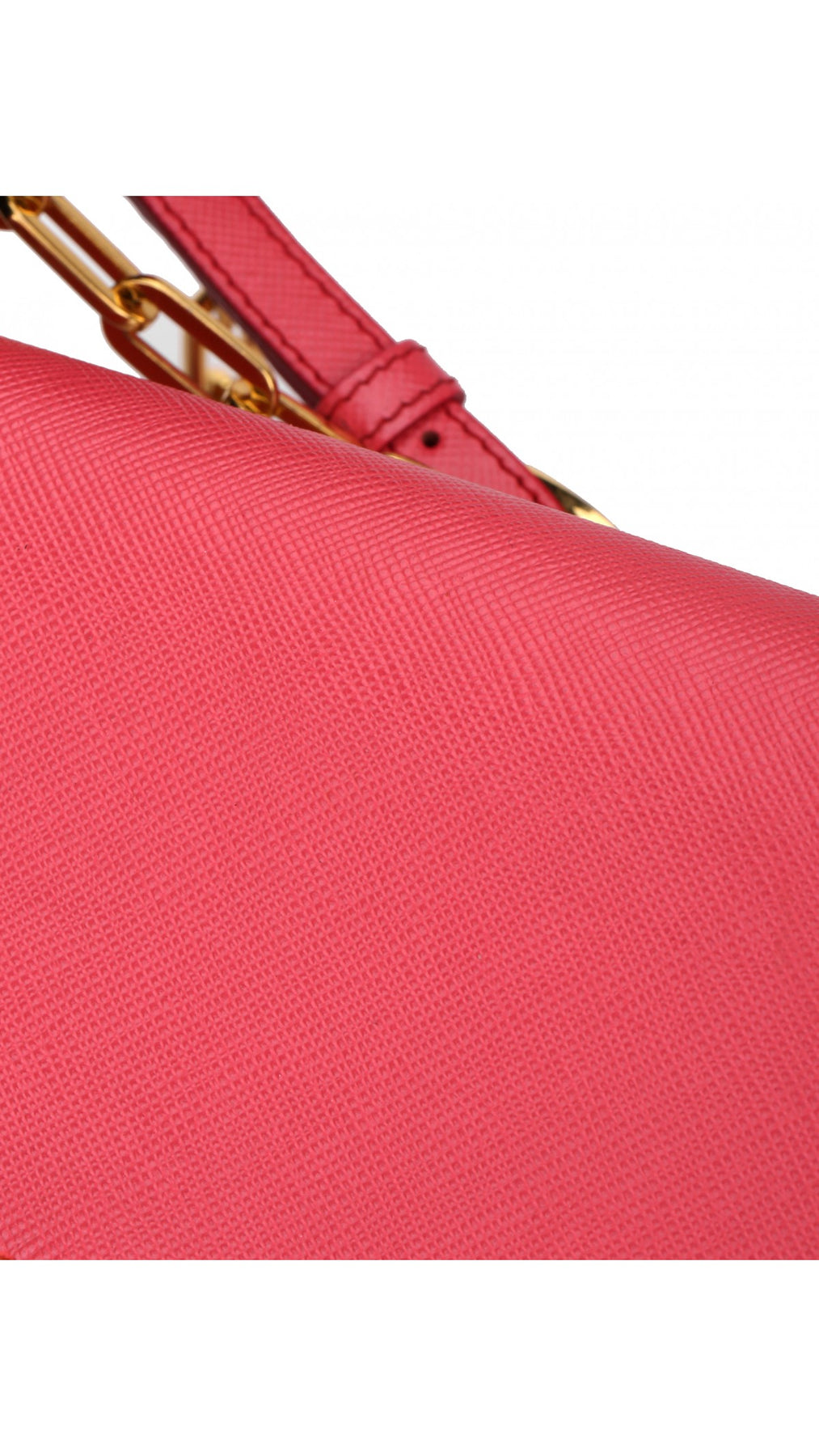 Prada Wallet On Chain Axelväska - Coral Rose