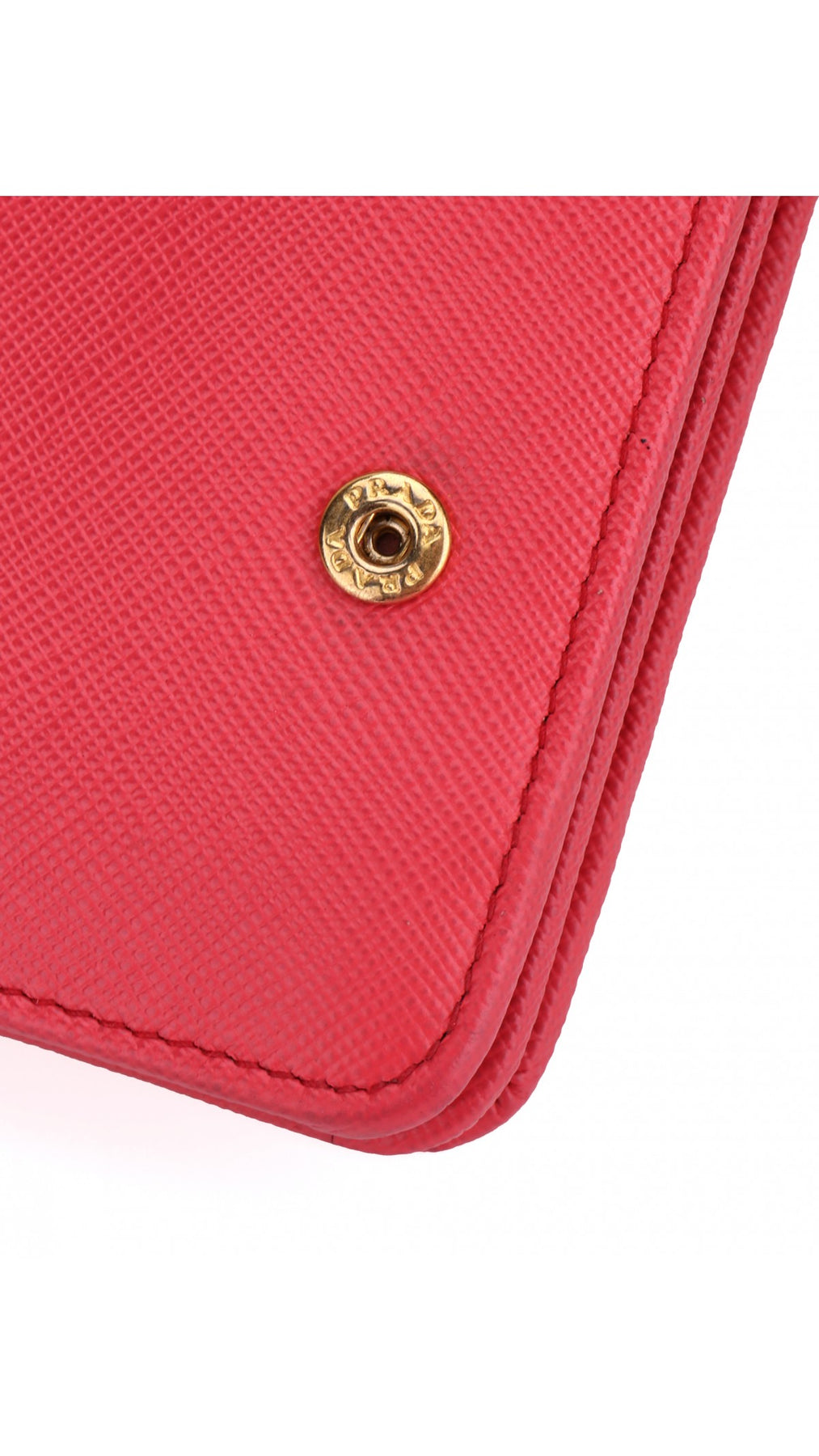 Prada Wallet On Chain Axelväska - Coral Rose