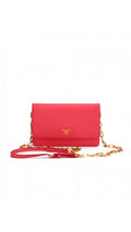 Prada Wallet On Chain Axelväska - Coral Rose