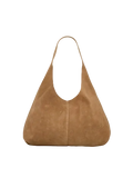 Suede Siena Bag - Almond Brown