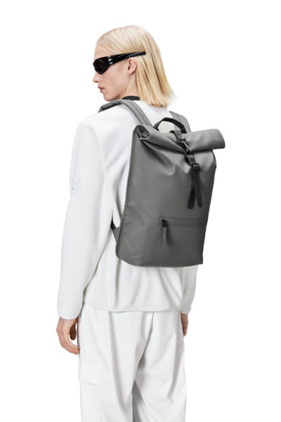 Rolltop Rucksack W3 – Grå