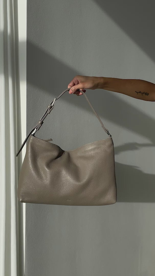 Oline Hobo Bag - Taupe