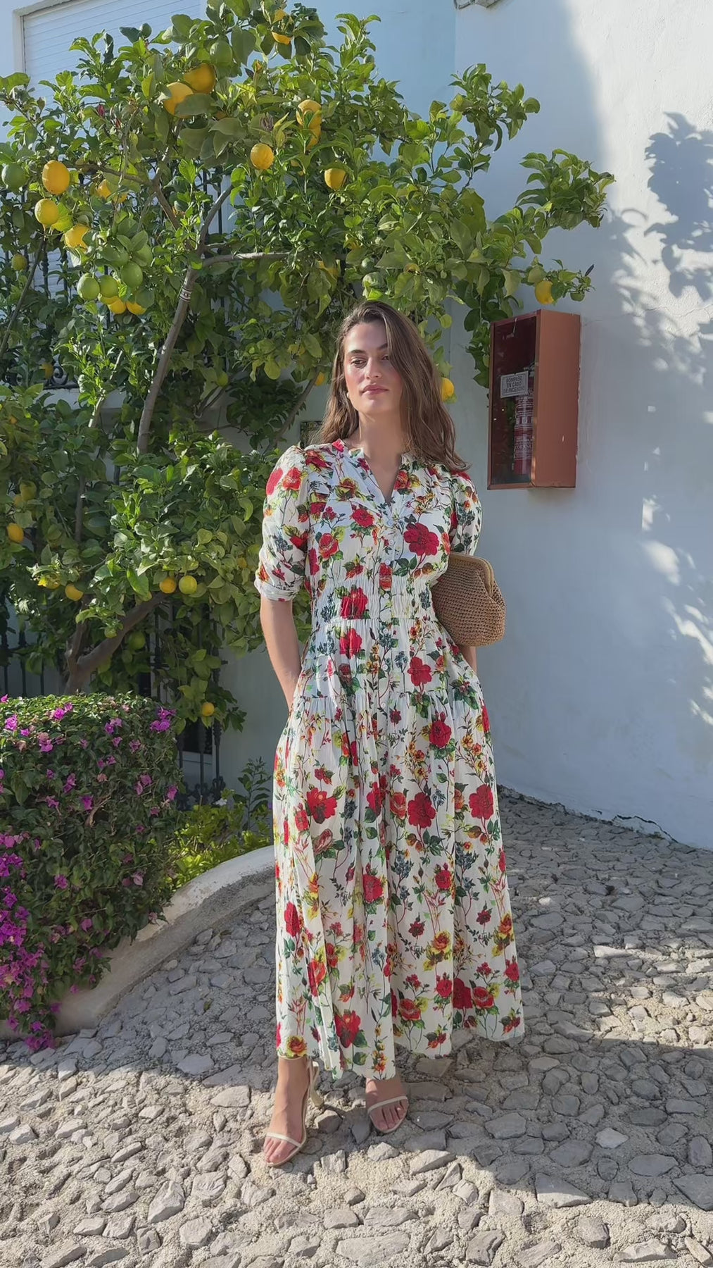 MISSMAYA Fabienne Klänning - Blommig