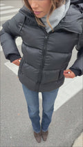 Maud Puff Jacket - Svart