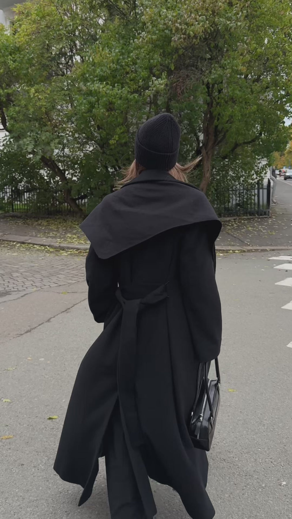 Charlotta Cashmere Coat - Svart