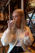 Kae Knit Cardigan - Oyster