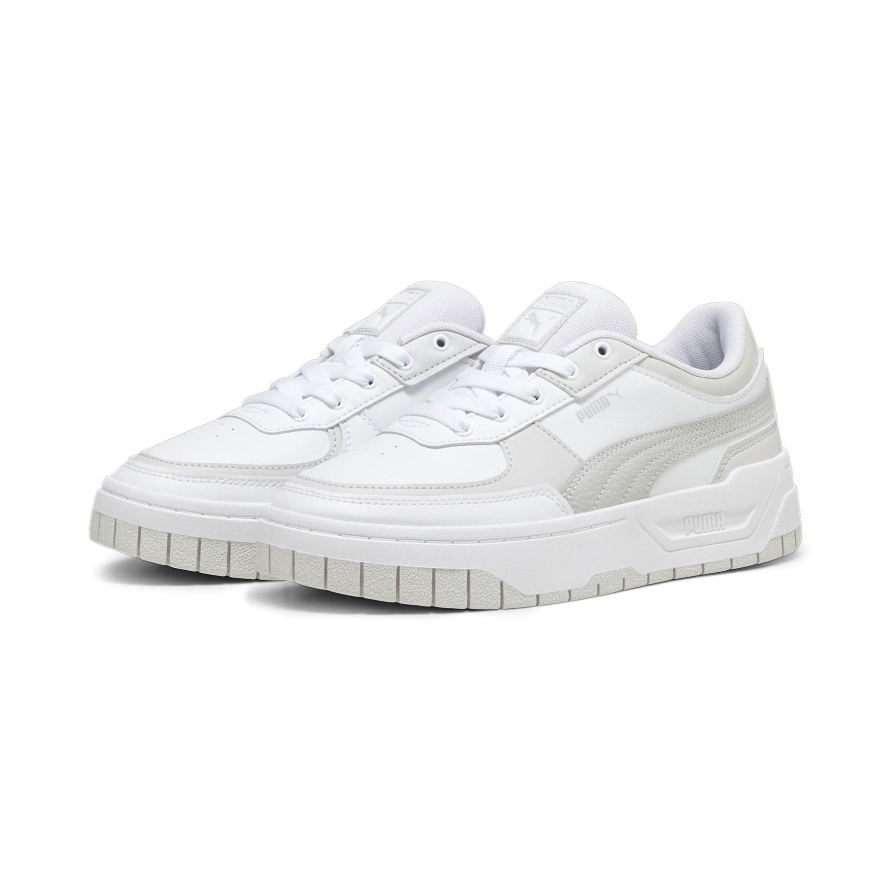 Cali Dream Lth Wns - White/Feather Gray