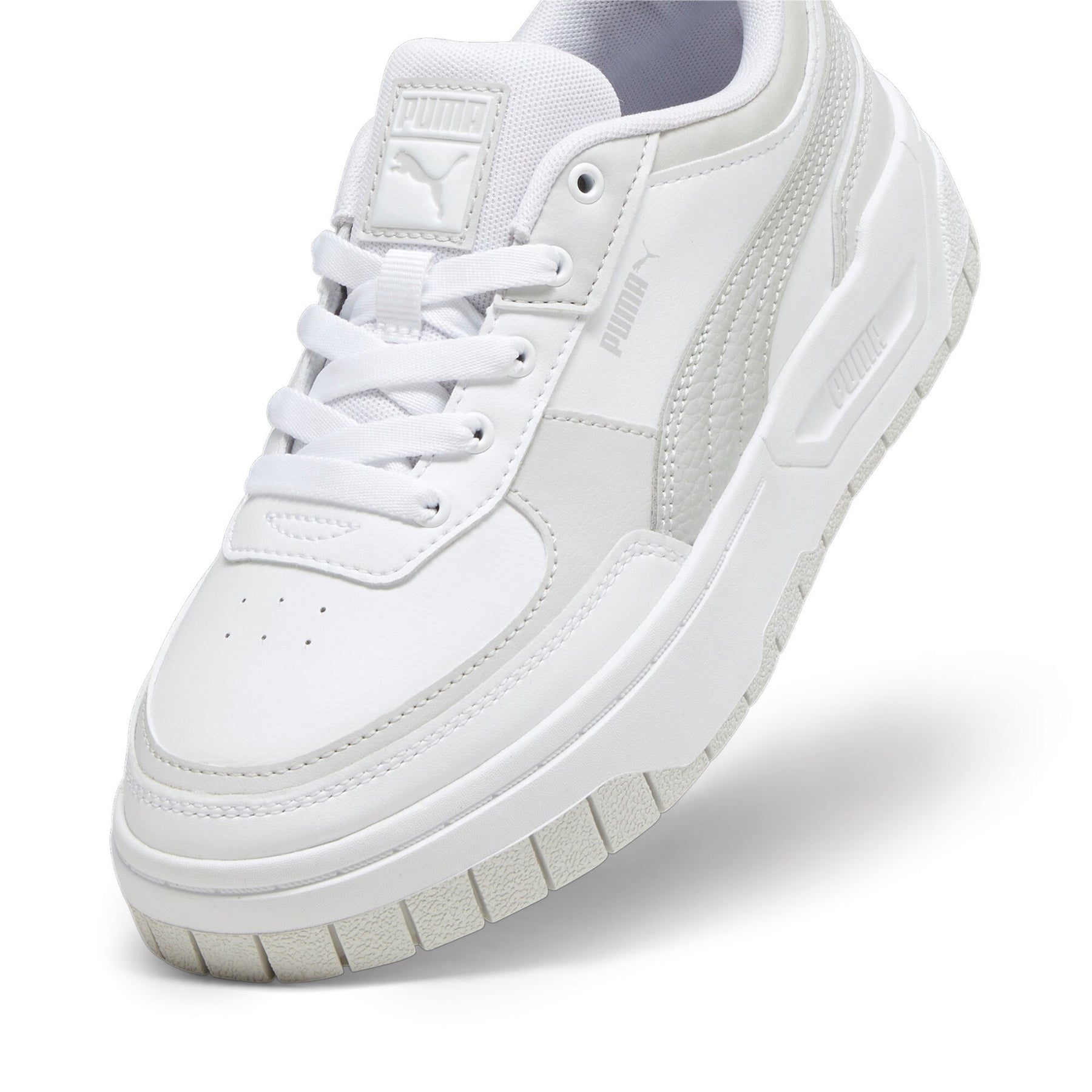 Cali Dream Lth Wns - White/Feather Gray