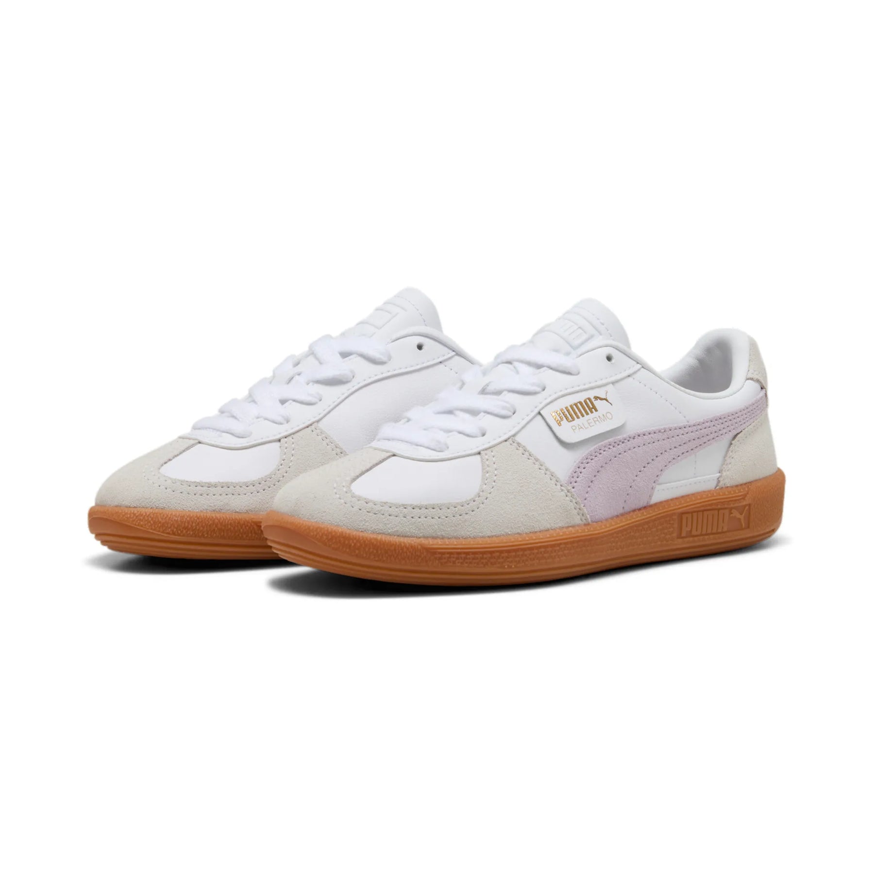 Palermo Lth - White-Lilac Frost