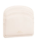 Porte-Cartes Demi-Lune - Creme