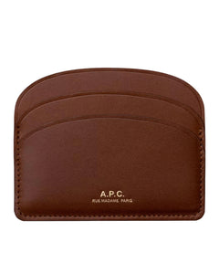 Porte-Cartes Demi-Lune - Hazelnut