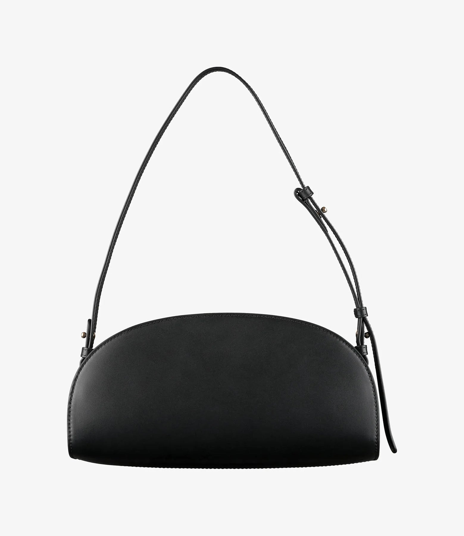 A.P.C. Sac Demi-Lune Baguette - Noir